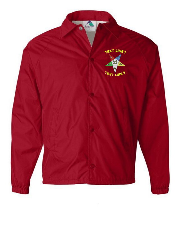 OES Eastern Star Jacket / Windbreaker #797 (image for) OES Eastern Star Jacket / Windbreaker #797